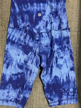 Lululemon Blue Biker Atheltic Shorts